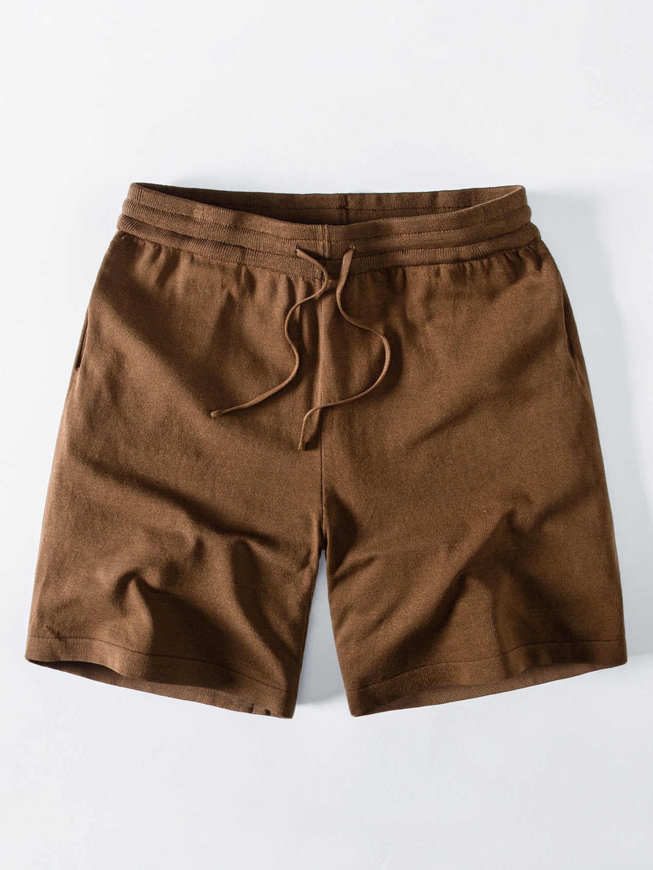 Basic Knit Polo & Knit Shorts
